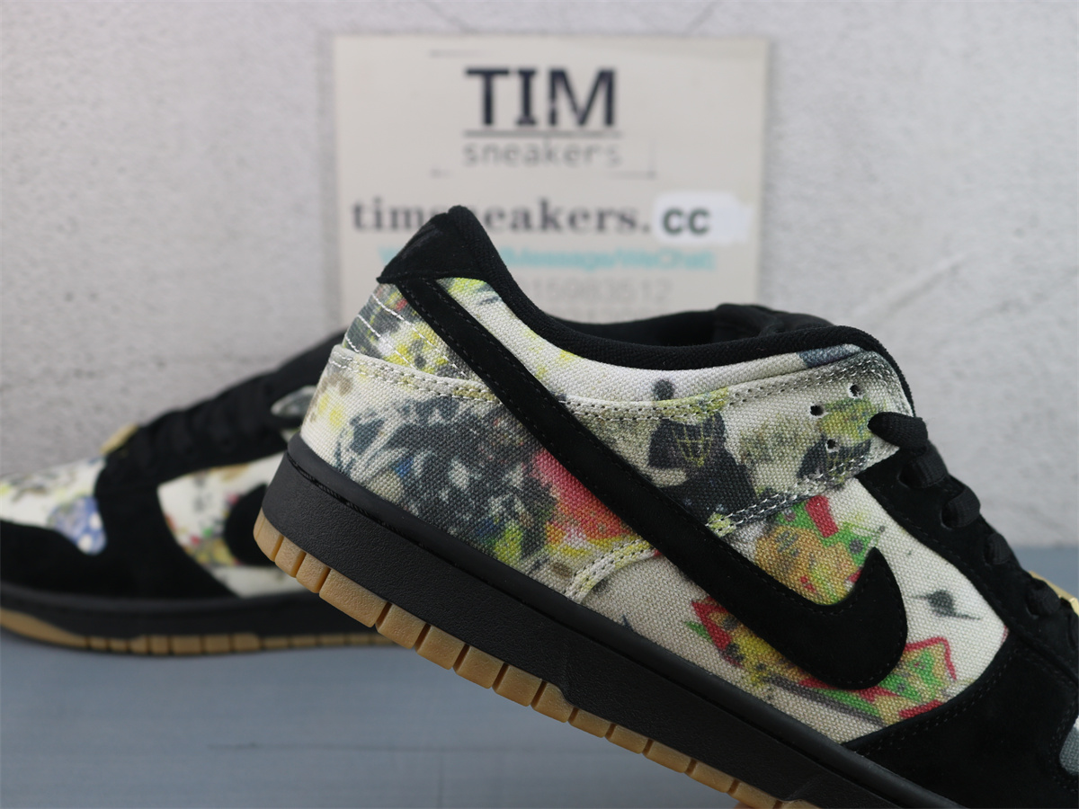 M Batch Nike SB Dunk Low Supreme Rammellzee FD8778-001